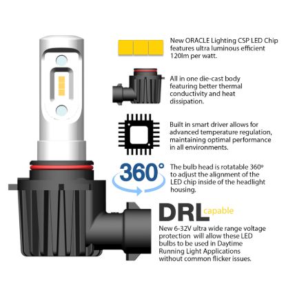 ORACLE LIGHT ORACLE H11 - VSERIES LED HEADLIGHT - V5235001