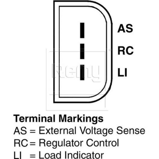 REMY INTL REMANUFACTURED ALTERNATOR - 23770