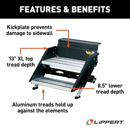 LIPPERT COMP 30' GEN 3 DOUBLE STEP - 733932