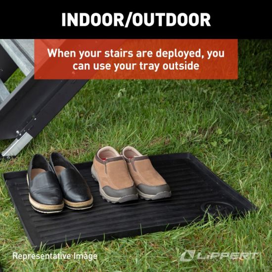 LIPPERT COMP SOLIDSTEP ALLWEATHER FLOORTRAY - 801380