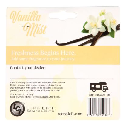 LIPPERT COMP RV AIR FRESHENER - VANILLA MIST (MO - 808120