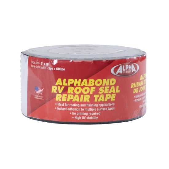 LIPPERT COMP ALPHABOND TPO TAPE 3'X50' BLACK - 862406