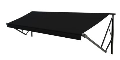 LIPPERT COMP SOLID BLK AWNING W/WTHERGRD 12'LED - V000329698