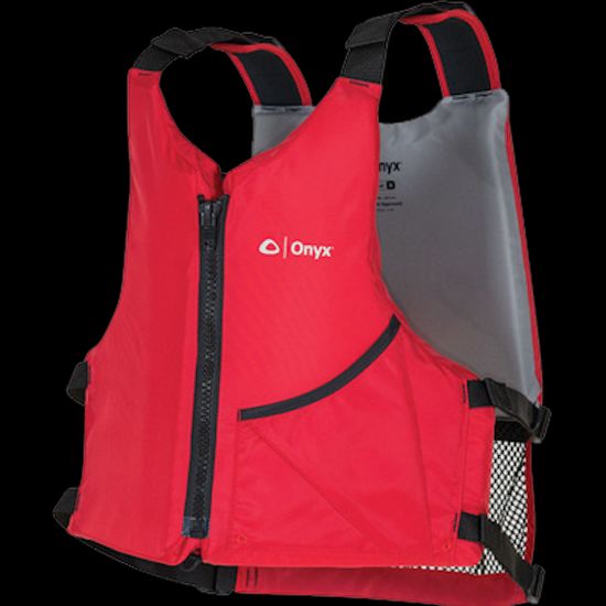 ONYX OUTDOOR UNIVERSAL PADDLE VEST  ADULT  RED - 1219001417