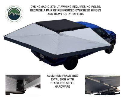 OVERLAND VCL NOMADIC 270 LT PASSENGER AWNING - 18379909