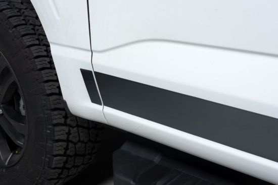 PUTCO BLACK PLATINUM ROCKER PANEL FITS; 2 - 9751472BP