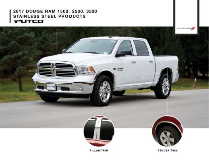 PUTCO 17 RAM STAINLESS STEEL PACKAGE - DODGE2