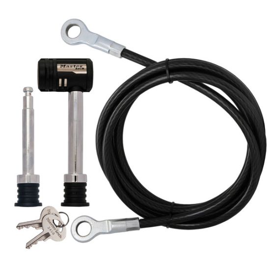 MASTERLOCK 5/8'&1/2' LOCK W/8' CABLE - 1470DAT