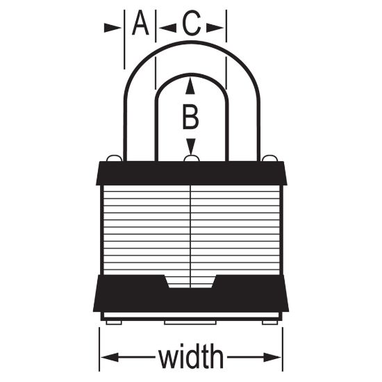 MASTERLOCK KEY ALIKE - 5KAA432