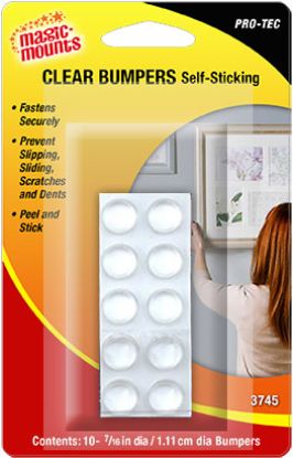 MAGIC MOUNTS CLEAR BUMPERS 10PK - 3745