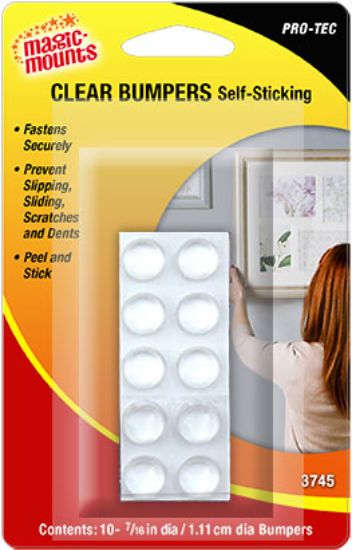 MAGIC MOUNTS CLEAR BUMPERS 10PK - 3745