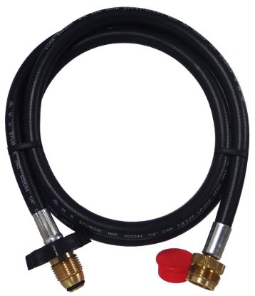 MB STURGIS POL X MALE 600 ADAPTER HOSE.  144' - 100022144M