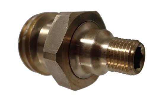MB STURGIS ADAPTER  1/4' X MALE CONN. #791 (TY - 204129MBS