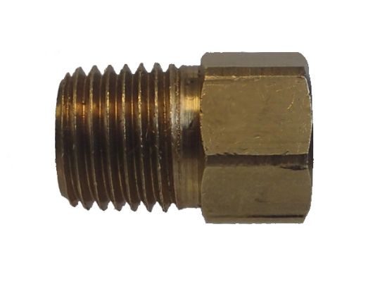 MB STURGIS REGULATOR INLET ADAPTER.  1/4' FEMA - 402258MBS