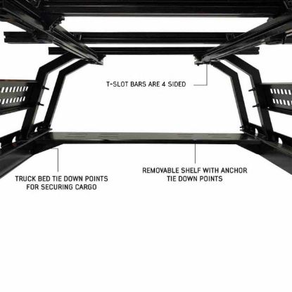 OVERLAND VCL DISCOVERY RACK WITH SIDE CARGO PLAT - 22030101