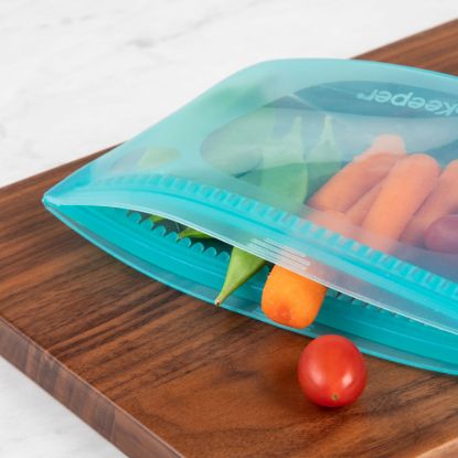 PROGRESS INT 1.5 CUP REUSABLE SILICONE BAG TURQ - PKS20T