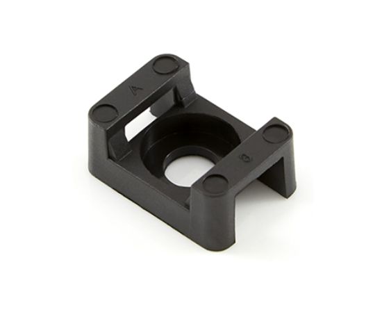 PACER CABLE TIE MNT  #8 BLK 100 PC BAG - CTM2S8BK1