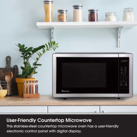 MAGIC CHEF 1.1 CU FT 1000 WATT MICROWAVE  SS - MC110MST