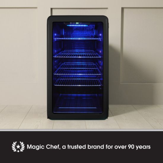 MAGIC CHEF 3.4 CUFT BEVERAGE COOLER RETRO - MCB34CHB