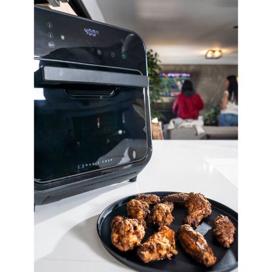 MAGIC CHEF 15 L 3 IN 1 STEAM AIR FRYER - MCSAF15SM