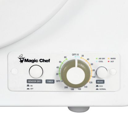 MAGIC CHEF COMPACT DRYER  2.6 CU. FT.  120 V - MCSDRY1S