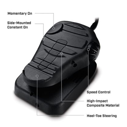 MINN KOTA EDGE  45#  45'  12V  FOOT STEER - 1355947