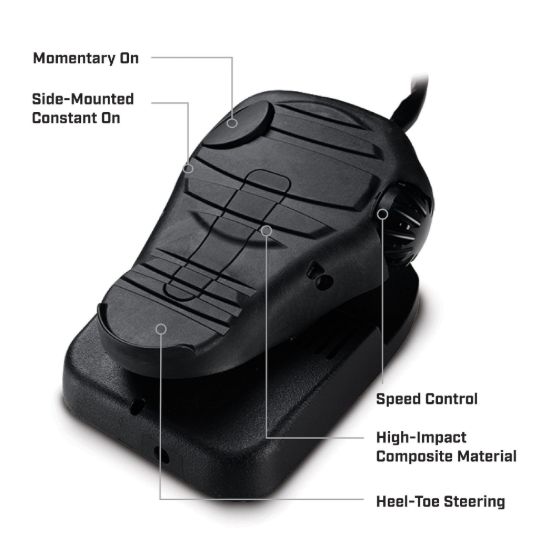 MINN KOTA EDGE  45#  45'  12V  FOOT STEER - 1355947