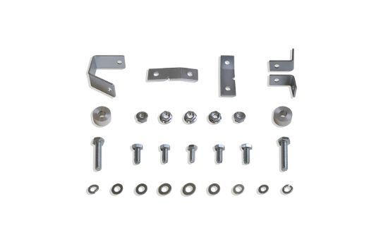 MAXTRAC 2.5STR SPCRS 4BLKS/UBOLTS MT SHOCKS - 906840
