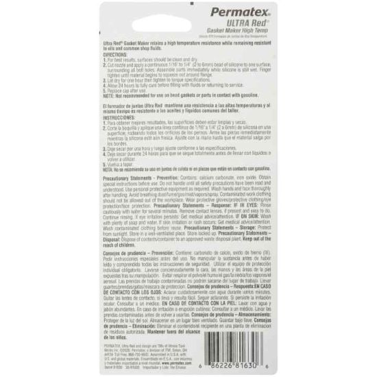 PERMTX-LOCKT PX ULTRA RED 3.35OZ - 81630