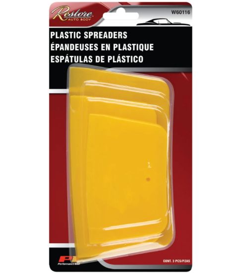 PERFORM TOOL 3 PC. PLASTIC SPREADERS - W60116