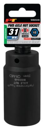 PERFORM TOOL AXLE NUT SOCKET 31MM - W80546
