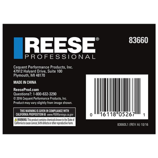 REESE FRICTION SWAY CONTROL - 83660