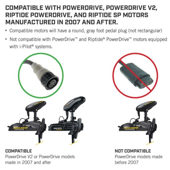 MINN KOTA POWERDRIVE BLUETH FOOT PDL (CORDED) - 1866070