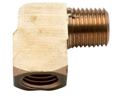 MOELLER MALE/FEMALE 3/8 NPT BRS ELBOW - 03320610