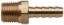 MOELLER 1/4 NPT X 1/4' BRS BARB M THRD - 03340110