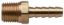 MOELLER 1/4 NPT X 3/8' BRS BARB M THRD - 03340510