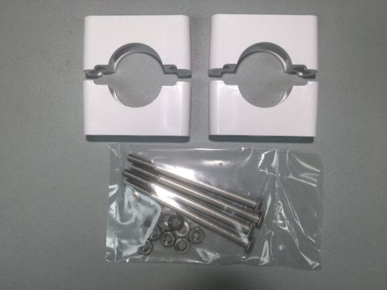 MORAD PAIR OF SPLIT MOUNTS W/ STAINLESS S - 9049