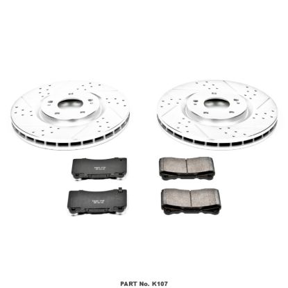 POWERSTOP 1-CLICK BRAKE KIT - K107
