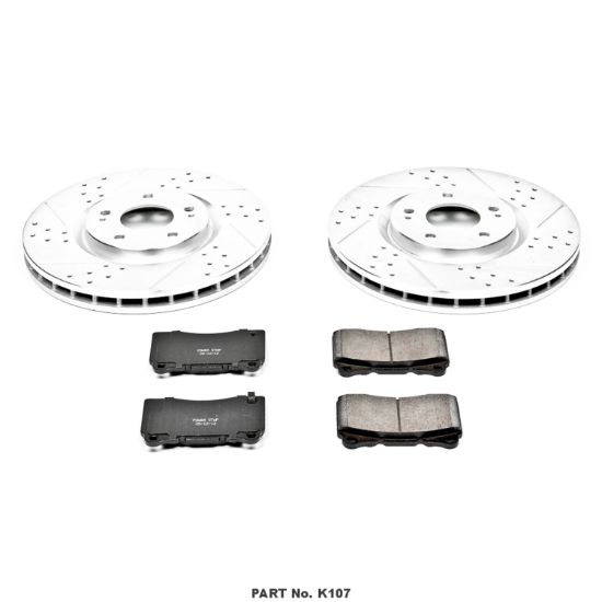 POWERSTOP 1-CLICK BRAKE KIT - K107