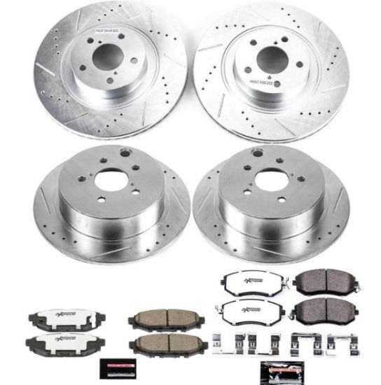 POWERSTOP STREET WARRIOR BRAKE KIT - K676226
