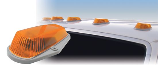 PACER PERF LED AMBER 5LIGHT 80-96 FORD - 20226