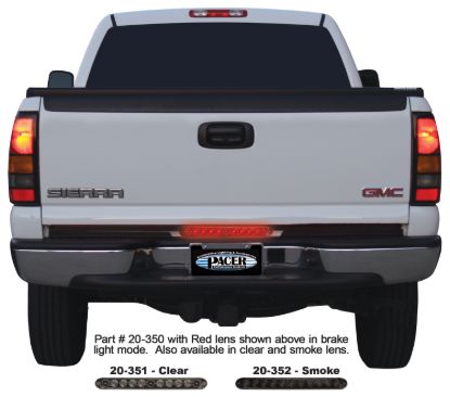 PACER PERF LED RED TAILGATE BAR 15' - 20350