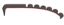 PACER PERF RAILGRD 16' KT SIDE RAILS - 21109