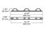 PETERSON MFG ID BAR LIGHT - 1073R