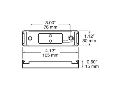 PETERSON MFG BRACKET KIT-GRAY - 15409K