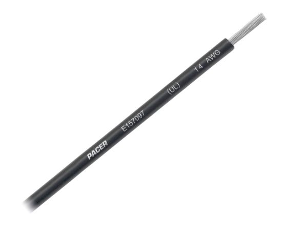 PACER 14 AWG UL BK TC WIRE 100FT RL - WUL14BK100