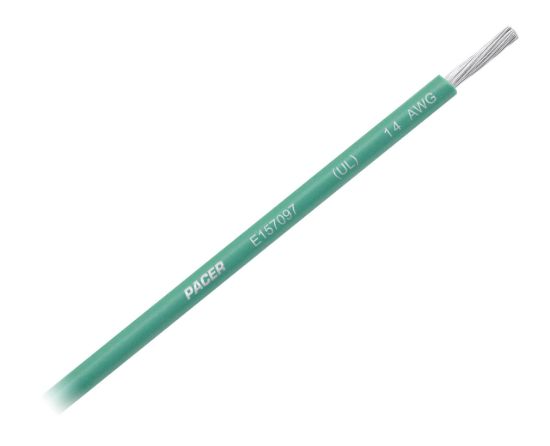 PACER 14 AWG UL GN TC WIRE 100FT RL - WUL14GN100