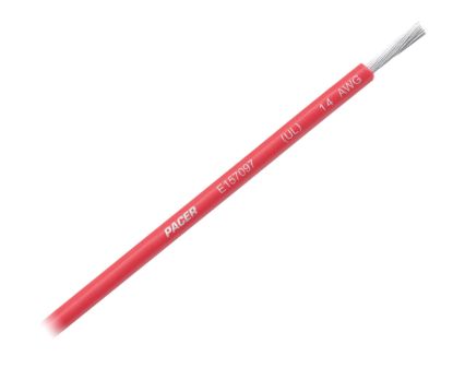 PACER 14 AWG UL RD TC WIRE 100FT RL - WUL14RD100