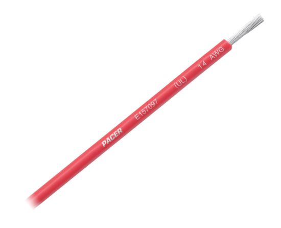 PACER 14 AWG UL RD TC WIRE 100FT RL - WUL14RD100