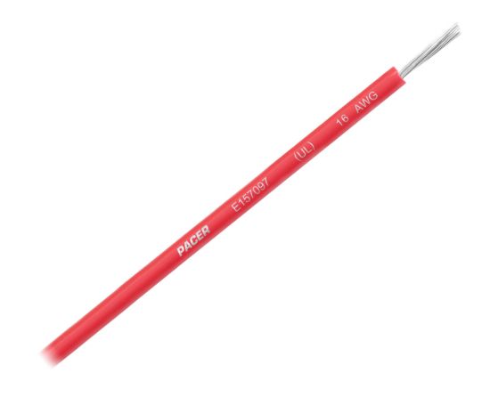 PACER 16 AWG UL RD TC WIRE 500FT RL - WUL16RD500